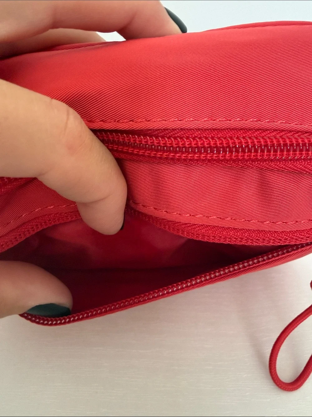 NWT - art class Red Nylon Crossbody Bag with Strap